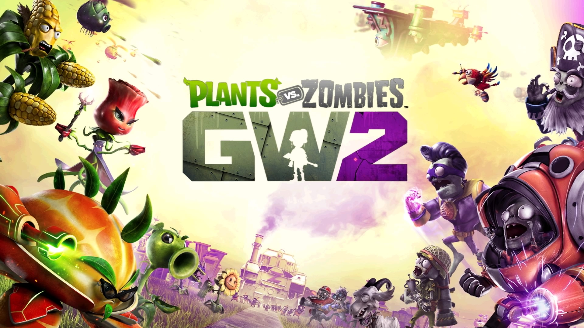 Plants vs. Zombies Garden Warfare 2 Launch Gameplay Trailer 