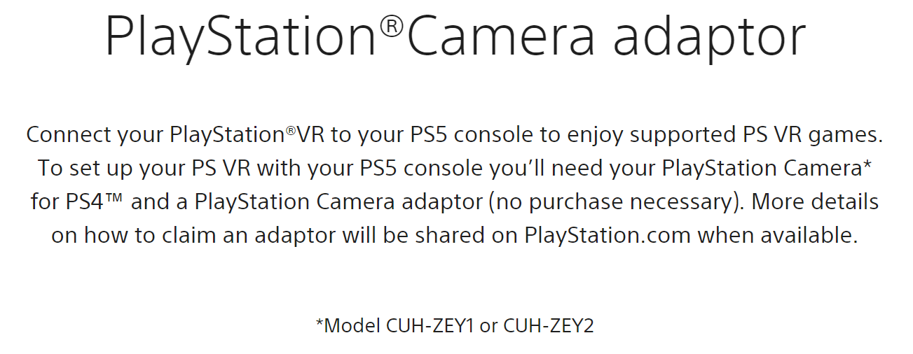Is the PlayStation Camera for PS4 compatible with PS5?