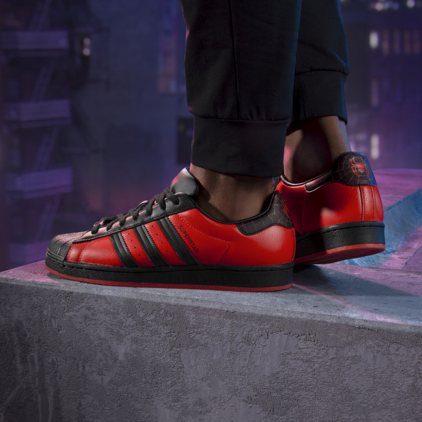 These Limited-Time Miles Morales Adidas Sneakers Are Slick
