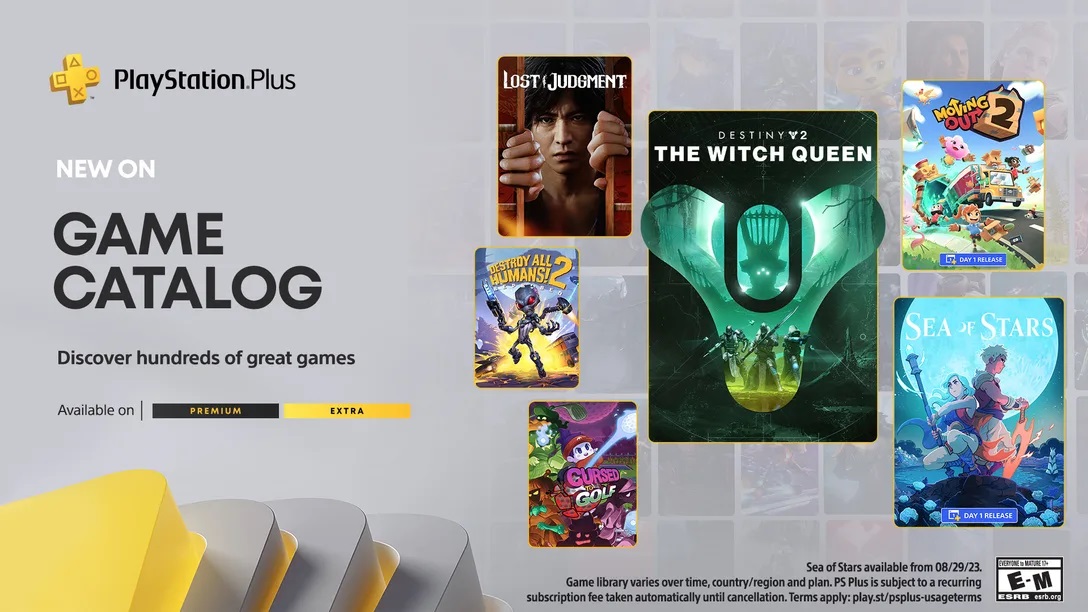 August's PlayStation Plus Extra/Deluxe Games Have Been Revealed